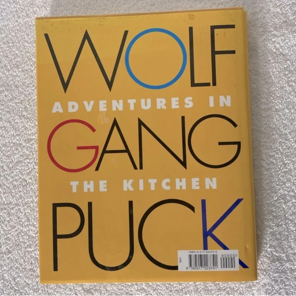 Vintage Wolfgang Puck Adventures In The Kitchen Hardcover Cookbook - Picture 13 of 13
